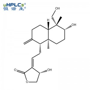 穿心莲内酯标准品丨CAS 5508-58-7丨穿心莲内酯对照品